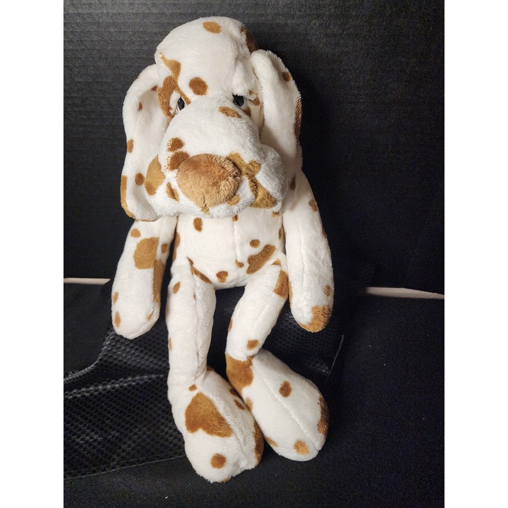 Animal Alley Toys R Us VTG 2000 Brown/White Spotted Hound Dog Plush Stuffed Toy
